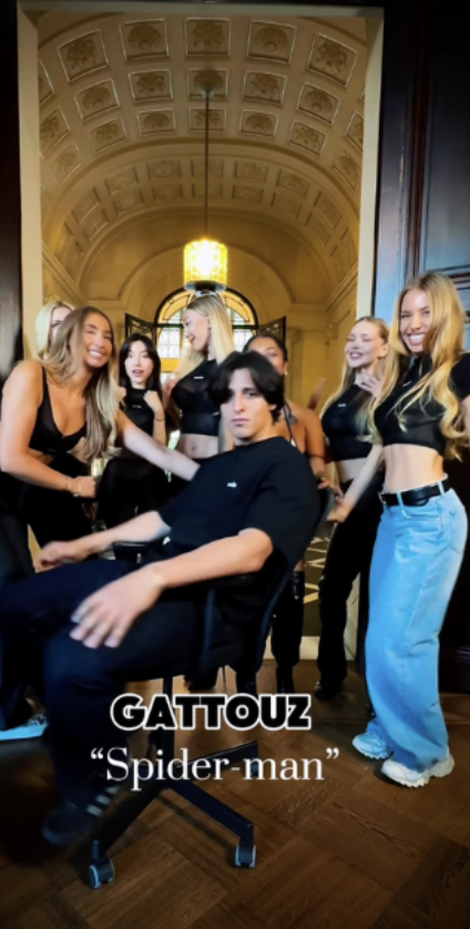 All the pics and videos from Lily Phillips and Gattouz's collab